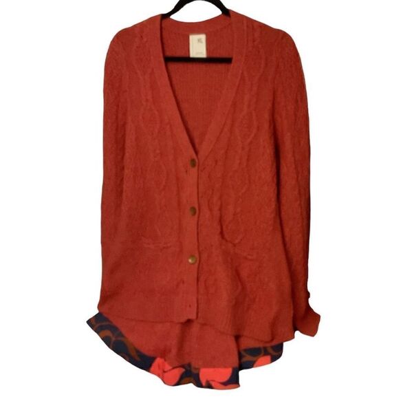 Anthropologie, Far Away from Hi-Low Long Cardi XL - Picture 2 of 8